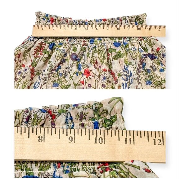 Maje Jonquille Floral-print Crepe Mini Skirt, Size 40EU/US M - Picture 11 of 12